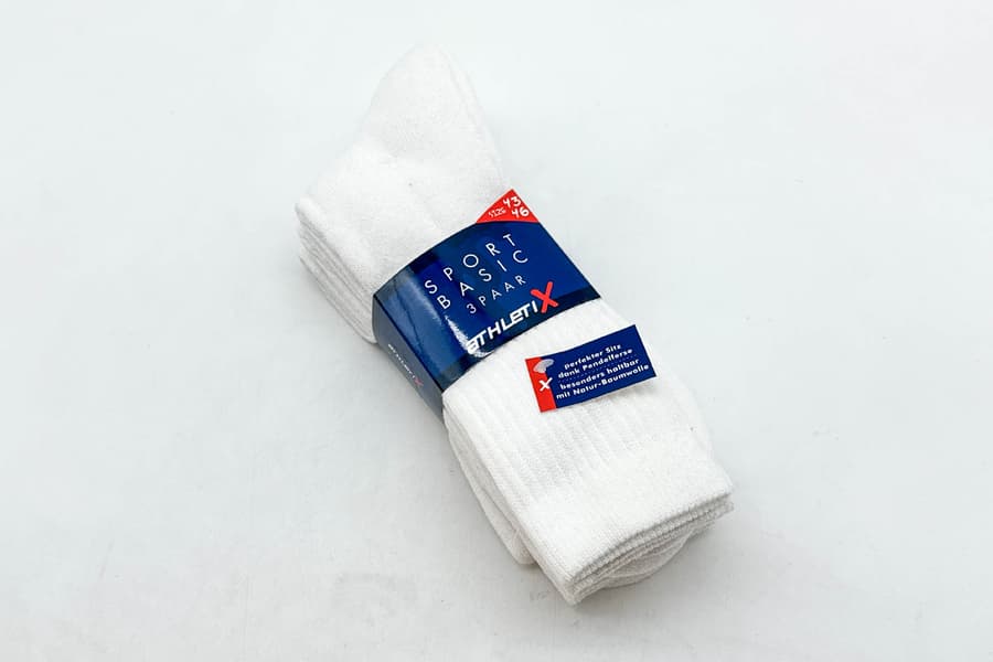 3 Packungen Socken Athleti, Gr. 43/46